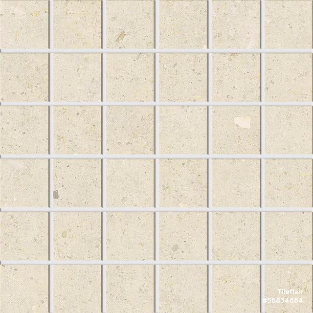 Coolstone White Mosaic tile