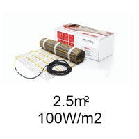 2.5m2 Amber Underfloor Heating, Timber Floor (250W)