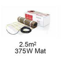 2.5m2 Amber Underfloor Heating, Concrete Floor (375W)