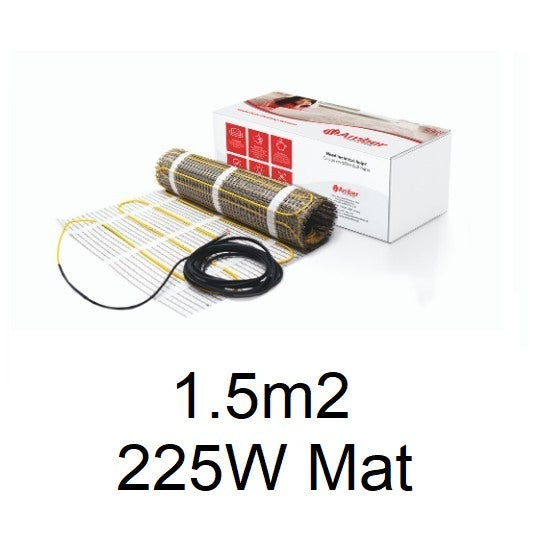 1.5m2 Amber Underfloor Heating, Concrete Floor (225W)