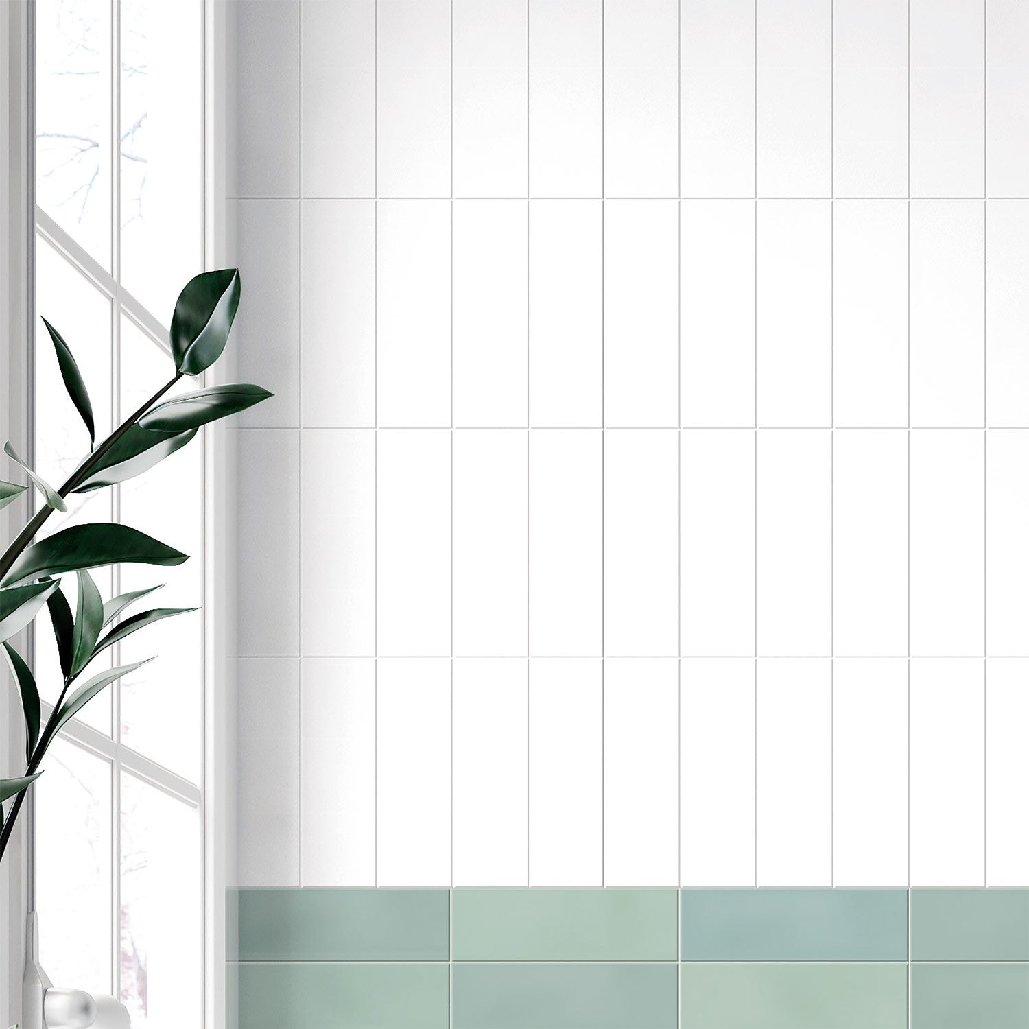 Pastelle Arctic White Tile