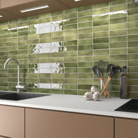 Aruba Herb Green Gloss Tile