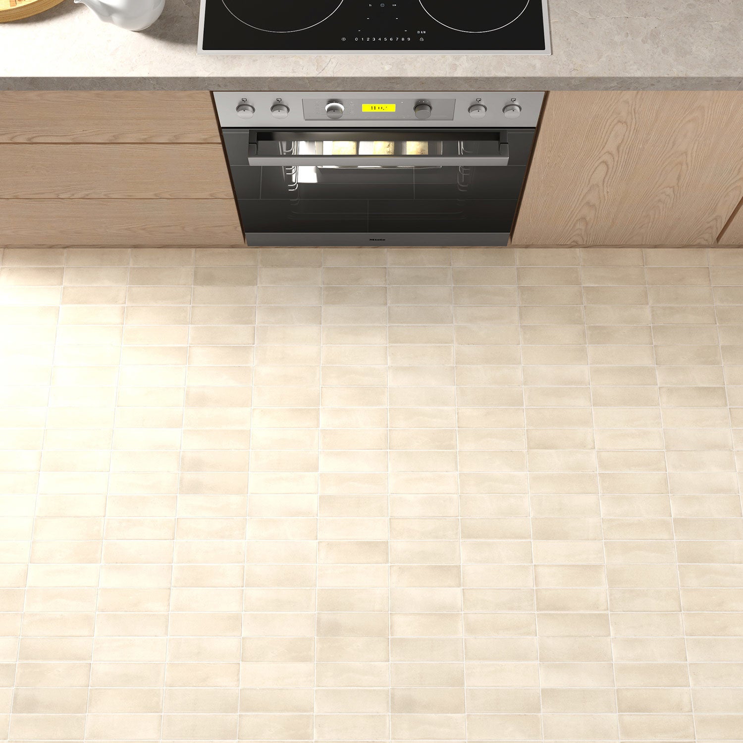 Aruba Oat Cream Matt Tile