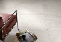 Bayeux White Floor Tile