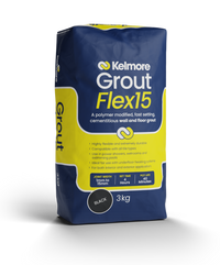 Kelmore Black Flex-15 Grout 3kg