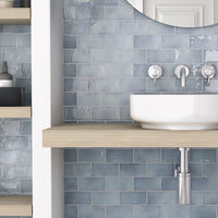 Brick Blue Moon Tile