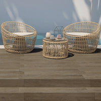 Chudleigh Nut Dark Wood Effect Tile