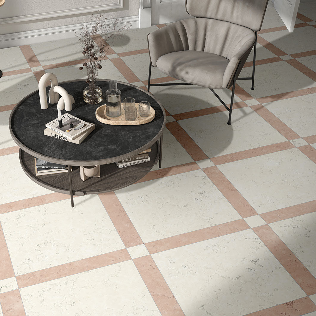 Lourdes Ivoire Tile 75mm x 75mm