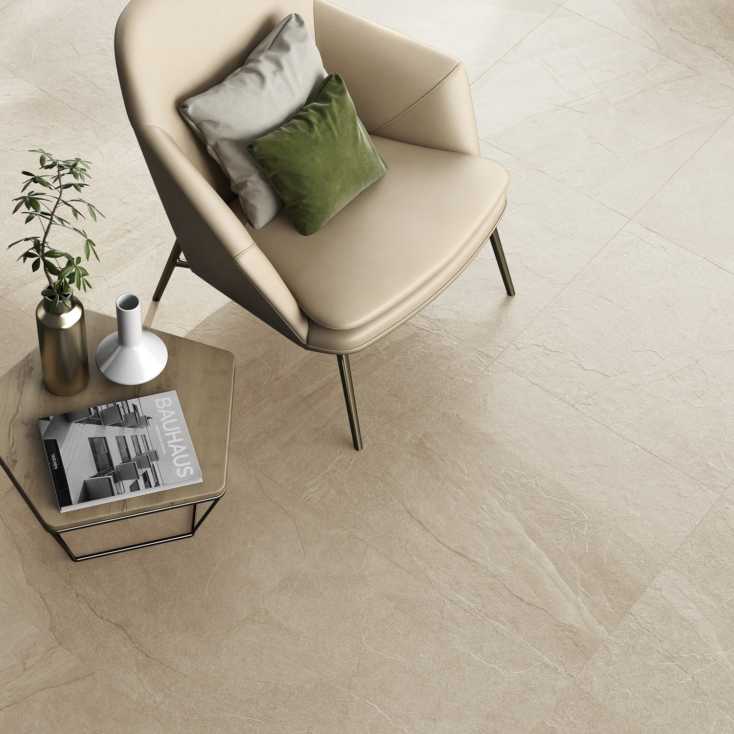 Comet Light Floor Tile