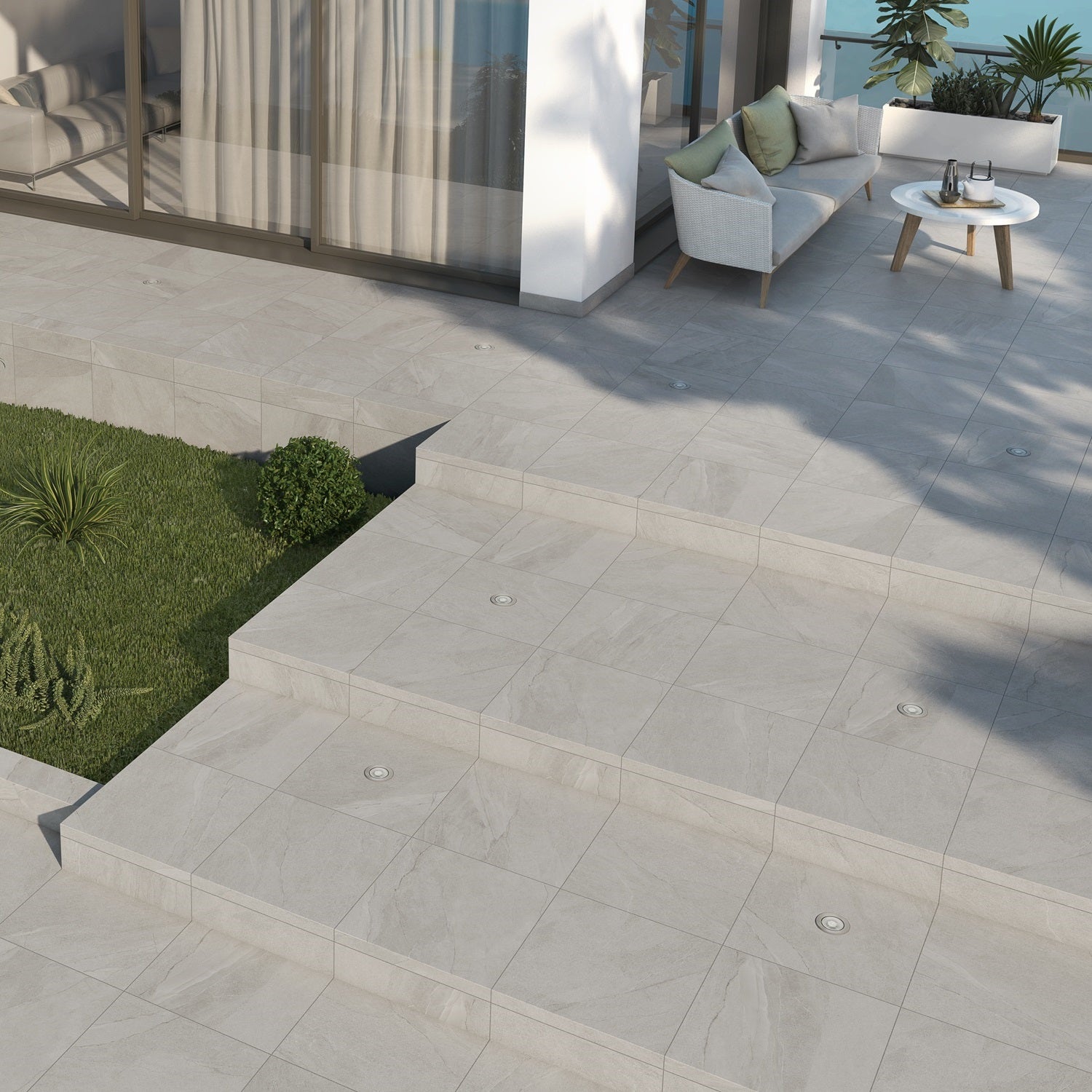 Comet Light Outdoor Tile