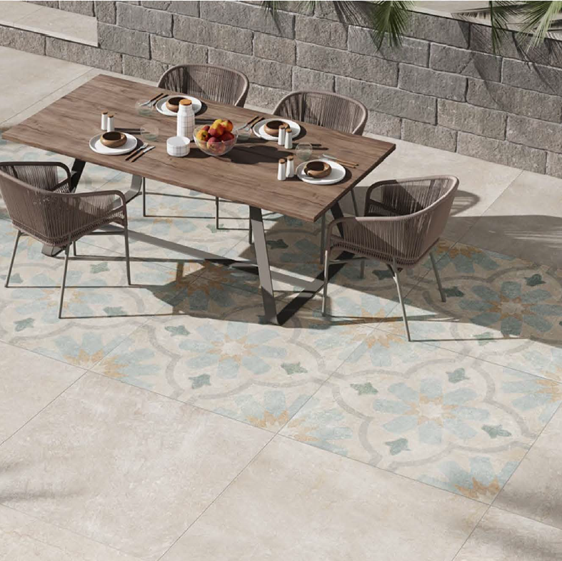 Eternal Etnic Warm Decor Outdoor Tile 600x600x20mm