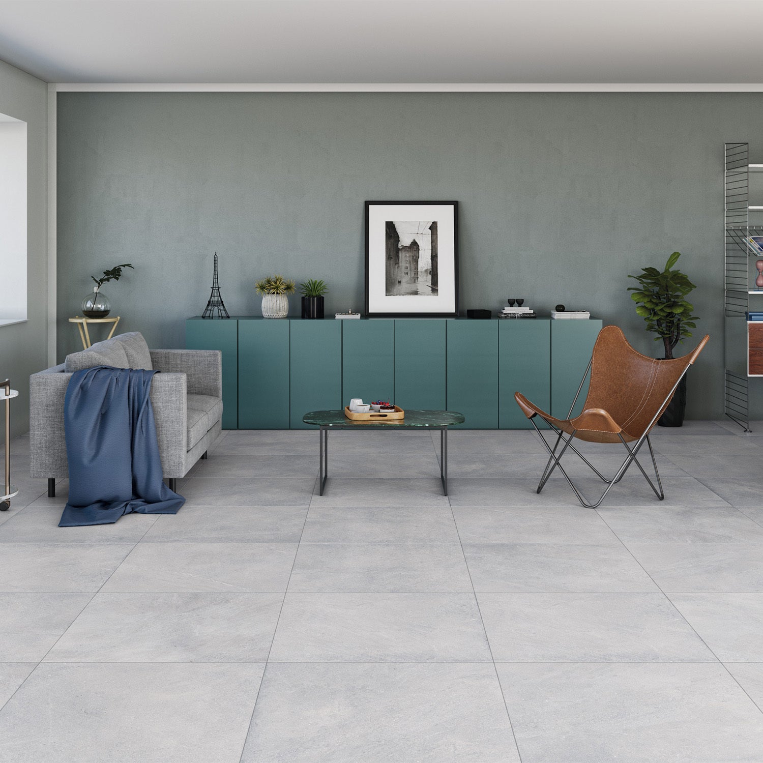 Fontwell Grey Floor Tile