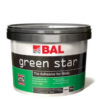 10 Litre BAL Green Star Wall Tile Adhesive