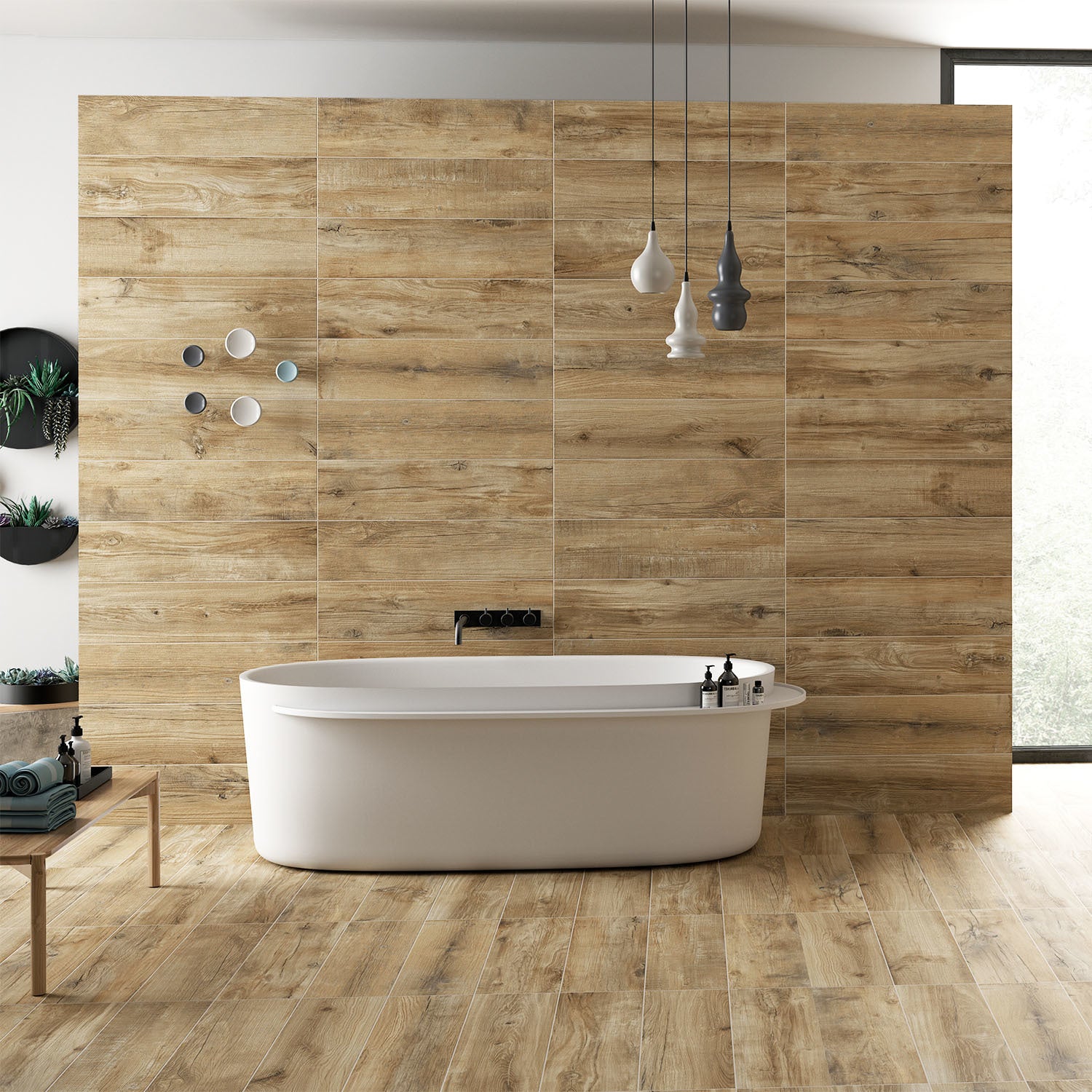 Grizedale Natural Wood Effect Tile