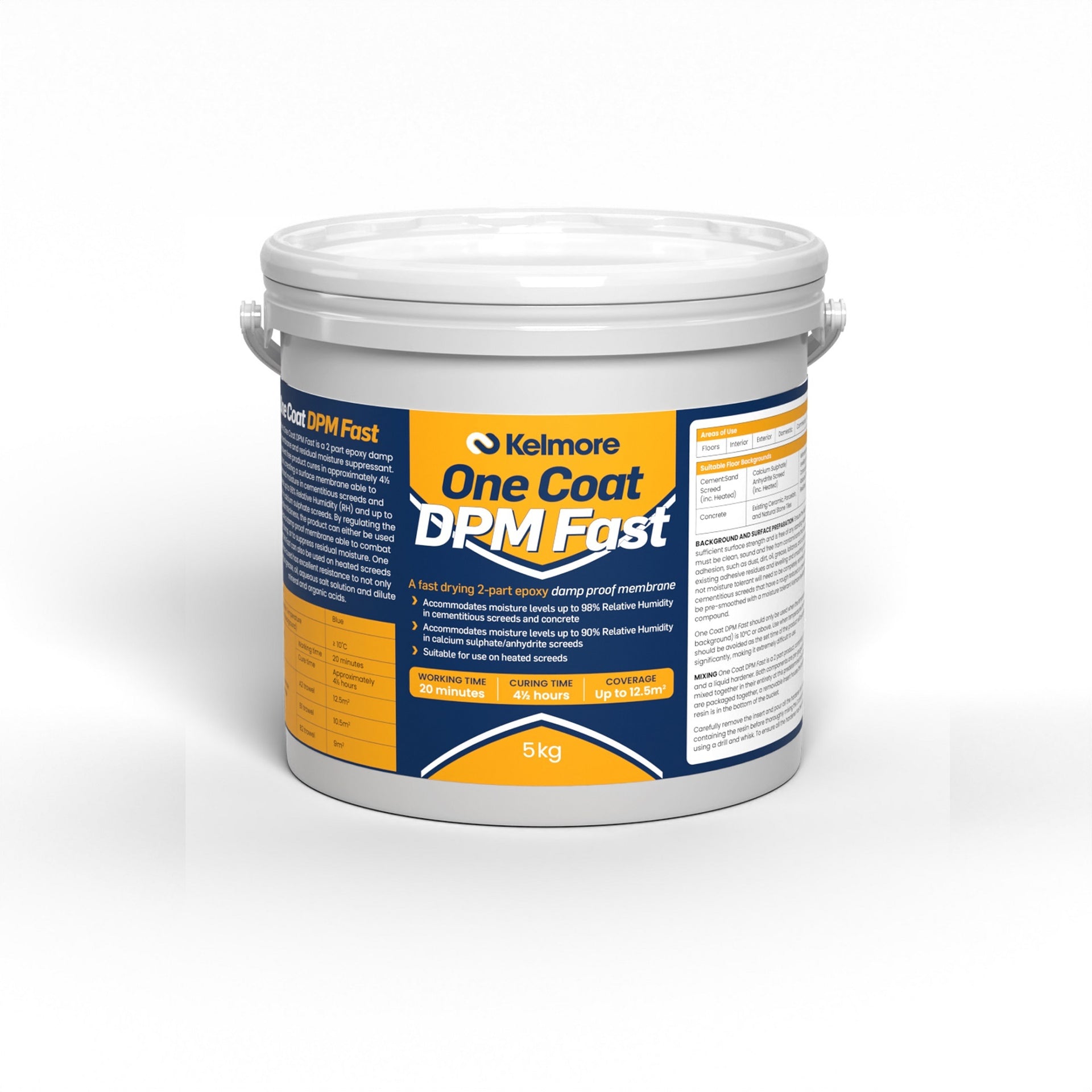 Kelmore 5kg OneCoat DPM Fast Waterproofing