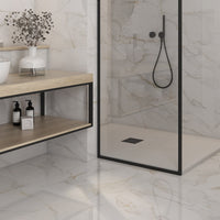 Livorno Grey Gold Marble Effect 600x600mm Tile