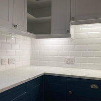 PVT Bevelled White Wall Tile