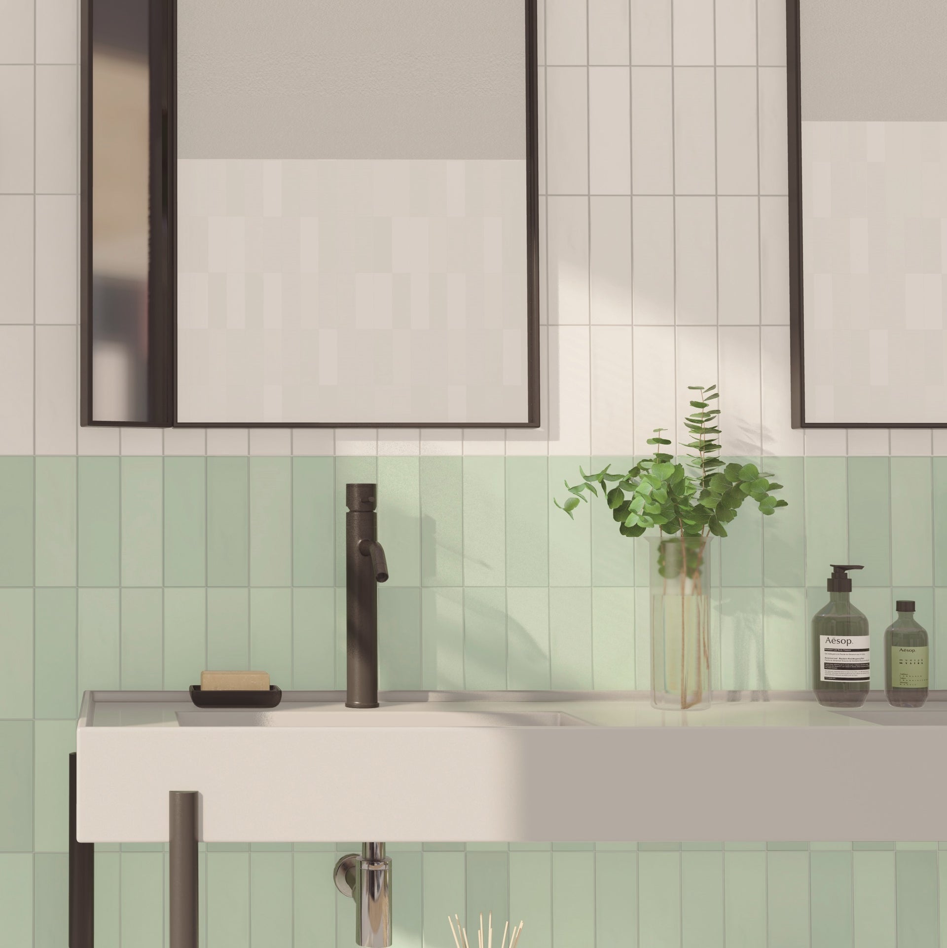 Pastelle Mint Tile