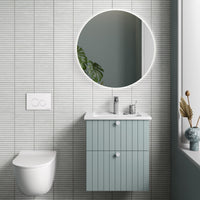 Pico White Decor Kitkat Wall Tile