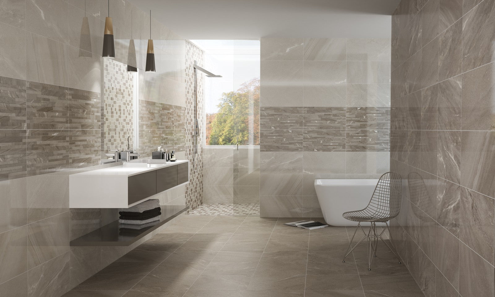 Roubaix Bone Wall Tile