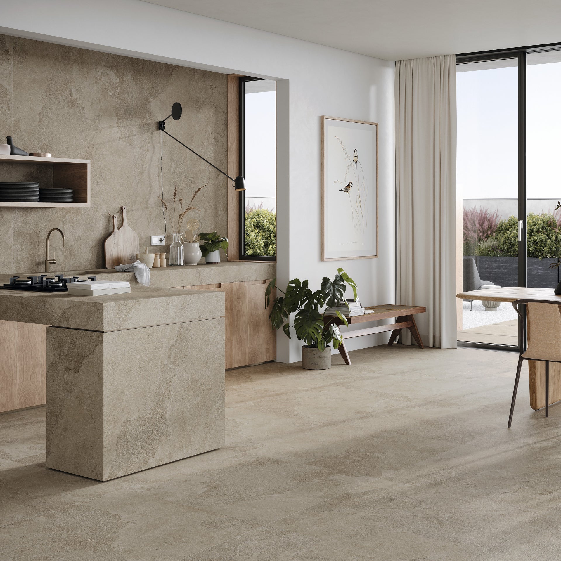 Sennen Dark Beige 1200mm x 600mm Tile