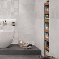 Ventus Grey Matt Tile