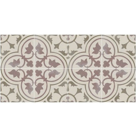 Bordeaux Arcachon Patterned Tile