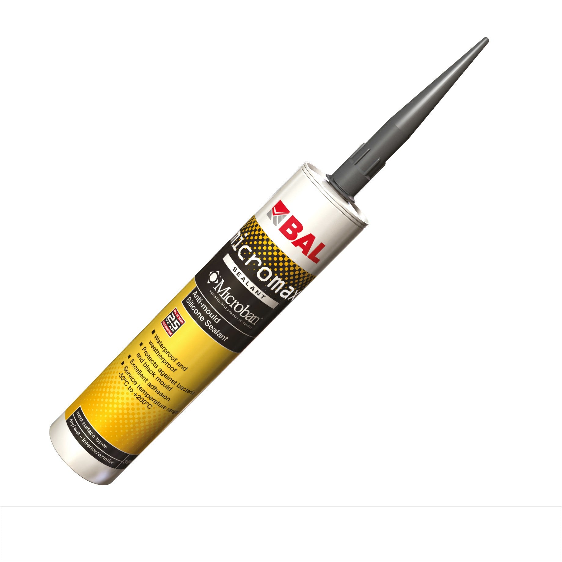 BAL Micromax 2 White Silicone Sealant