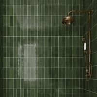 Cassis Botanical Green Tile