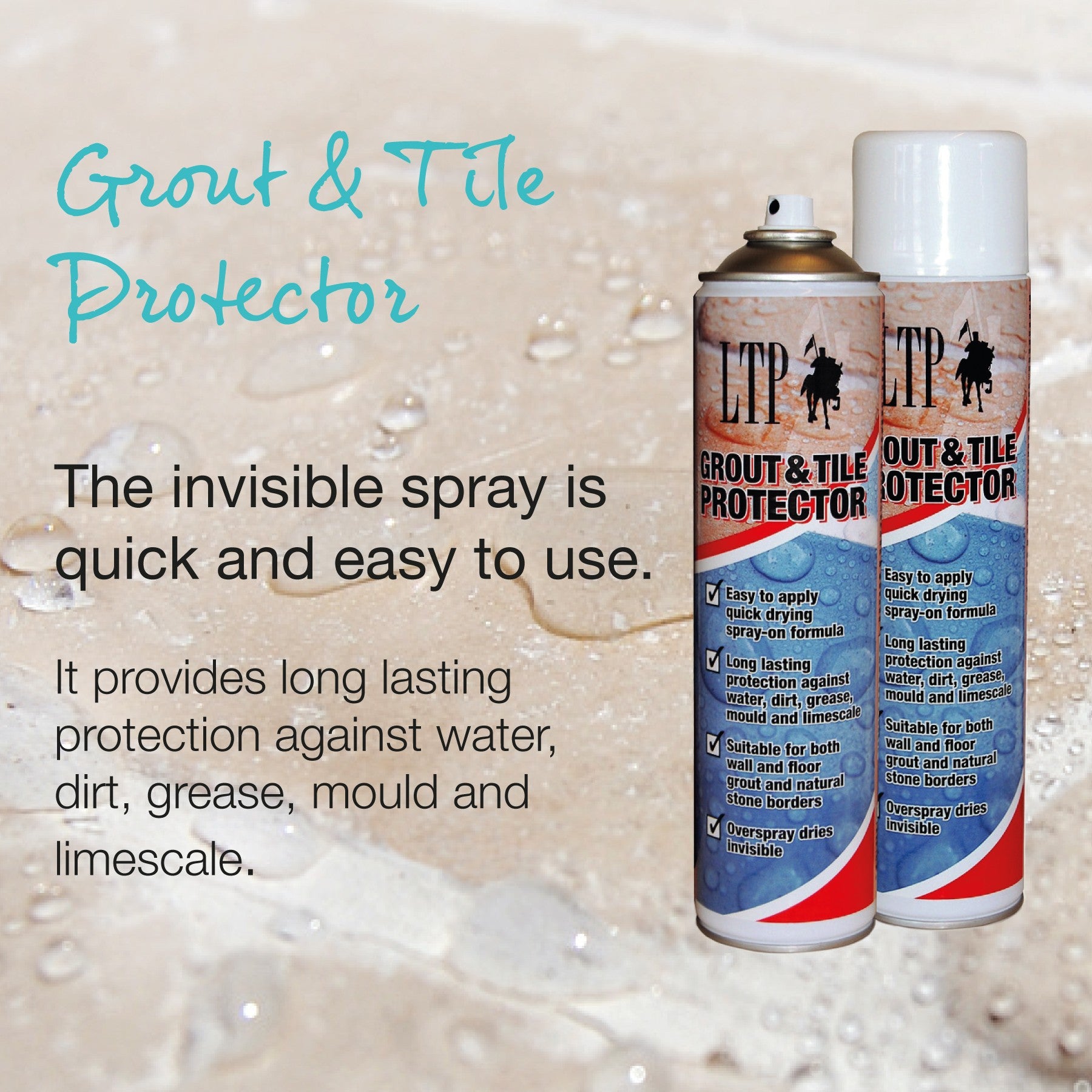 LTP Grout Protector Aerosol Spray 600ml