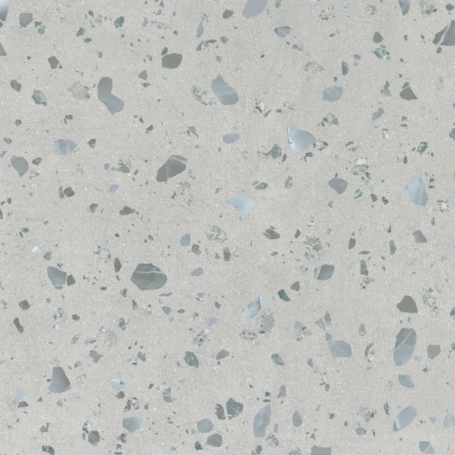 Pico Soft Grey Terrazzo Tile