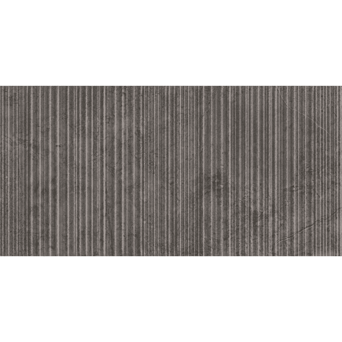 Porto Anthracite Cut Decor Tile