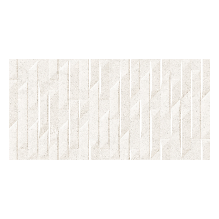 Zakynthos White Decor Tile